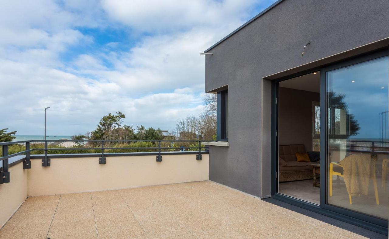 Tribord, Appt Avec Terrasse Et Vue Mer, Parking Saint-Come-de-Fresne Exterior photo