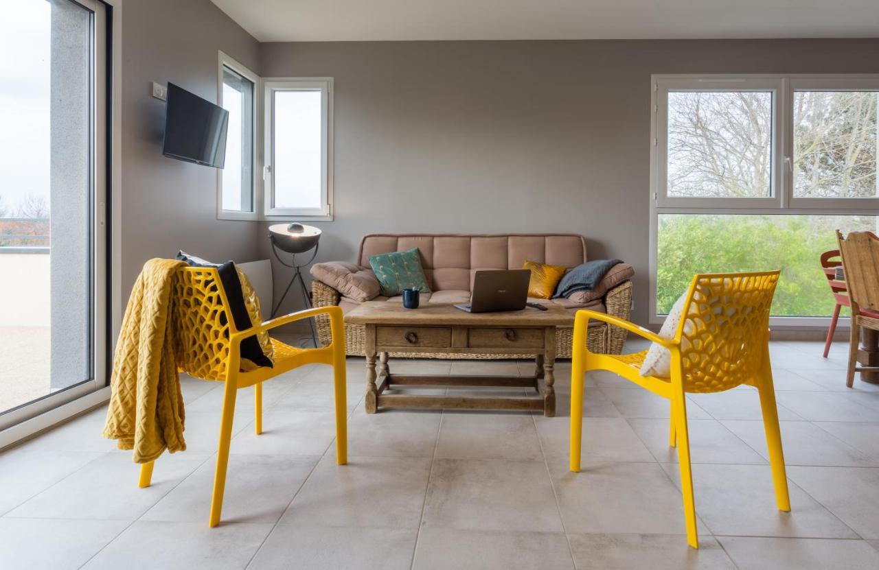 Tribord, Appt Avec Terrasse Et Vue Mer, Parking Saint-Come-de-Fresne Exterior photo