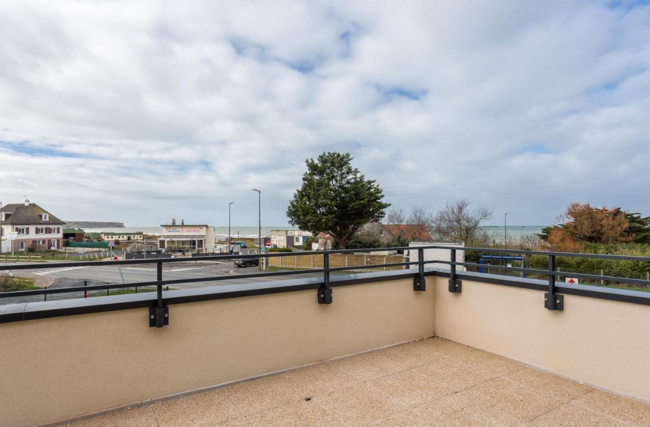 Tribord, Appt Avec Terrasse Et Vue Mer, Parking Saint-Come-de-Fresne Exterior photo